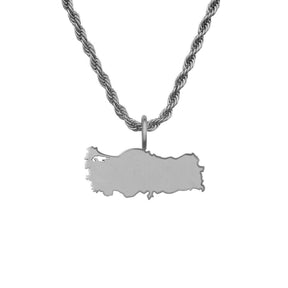 Türkei Landkartenkette Matt | Herren