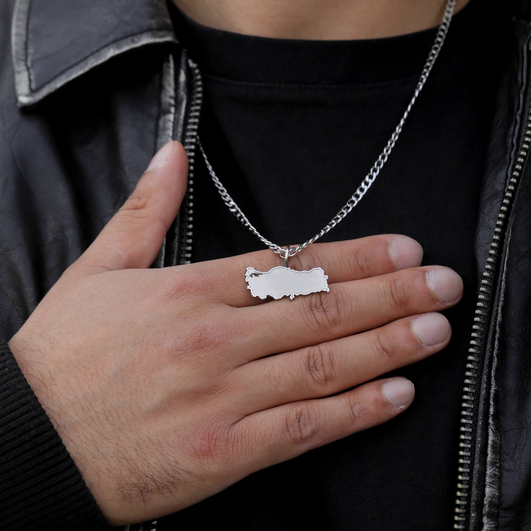 Türkei Landkartenkette Matt | Herren