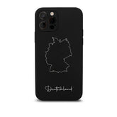 Deutschland Landkarte Handyhülle Schutzhülle | d'origine