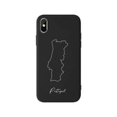 Portugal Handyhülle Silhouette Schutzhülle | d'origine