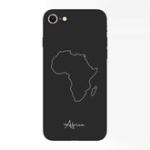 Afrika Handyhülle – Landkarten Design