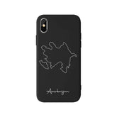 Aserbaidschan Handyhülle Silhouette Schutzhülle | d'origine