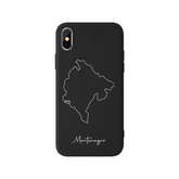 Montenegro Handyhülle Silhouette Schutzhülle | d'origine
