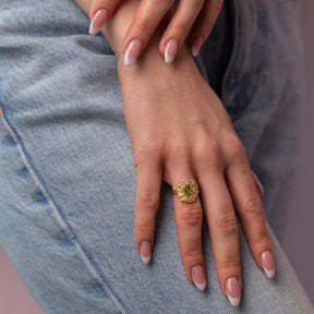 Afghanistan Wappen Ring | Damen