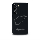 Afghanistan Handyhülle Samsung S23 Silhouette Schutzhülle | d'origine