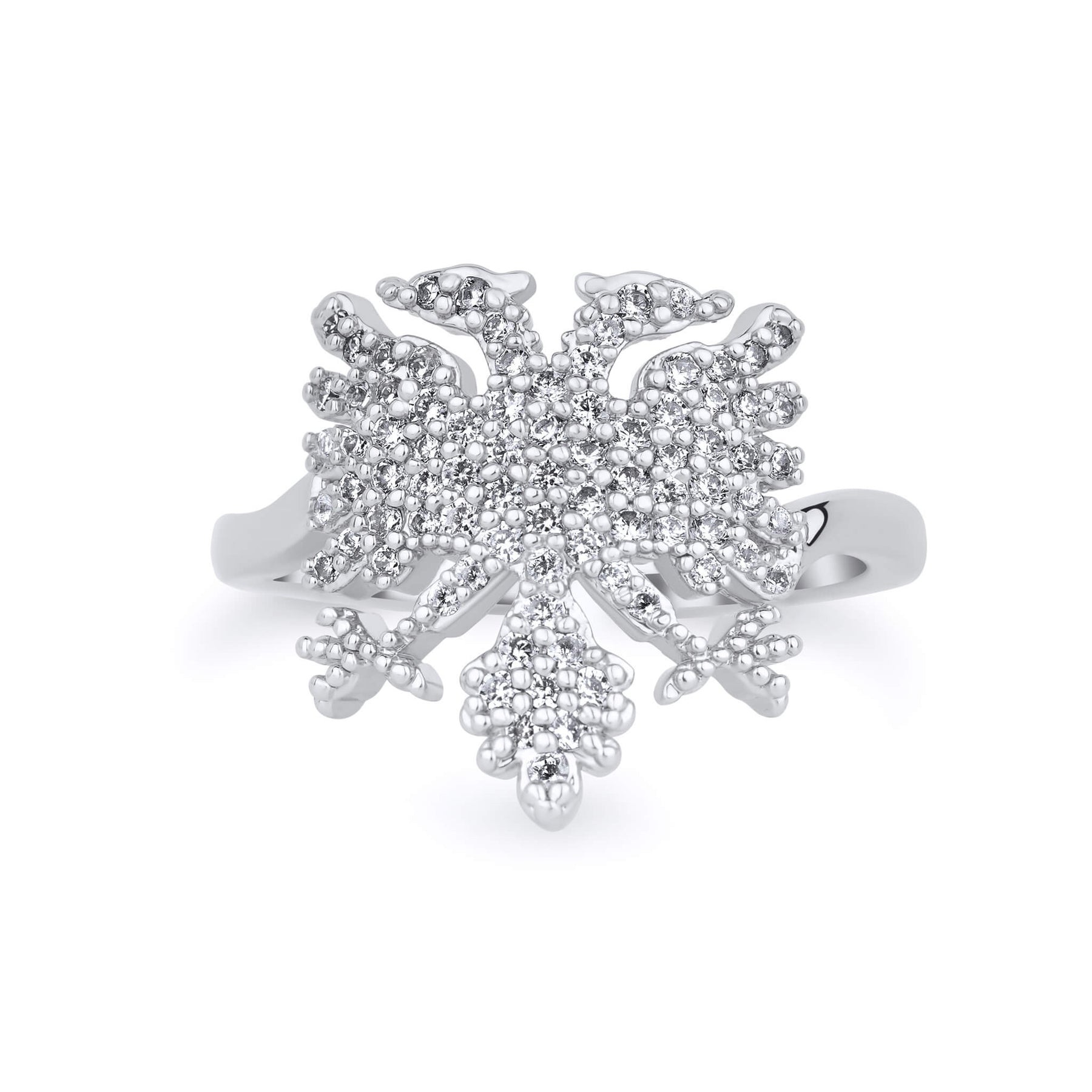 Albanien Silber ring