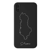 Albanien Handyhülle iPhone XS Silhouette Schutzhülle | d'origine