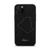 Algerien Landkarte Handyhülle Schutzhülle | d'origine