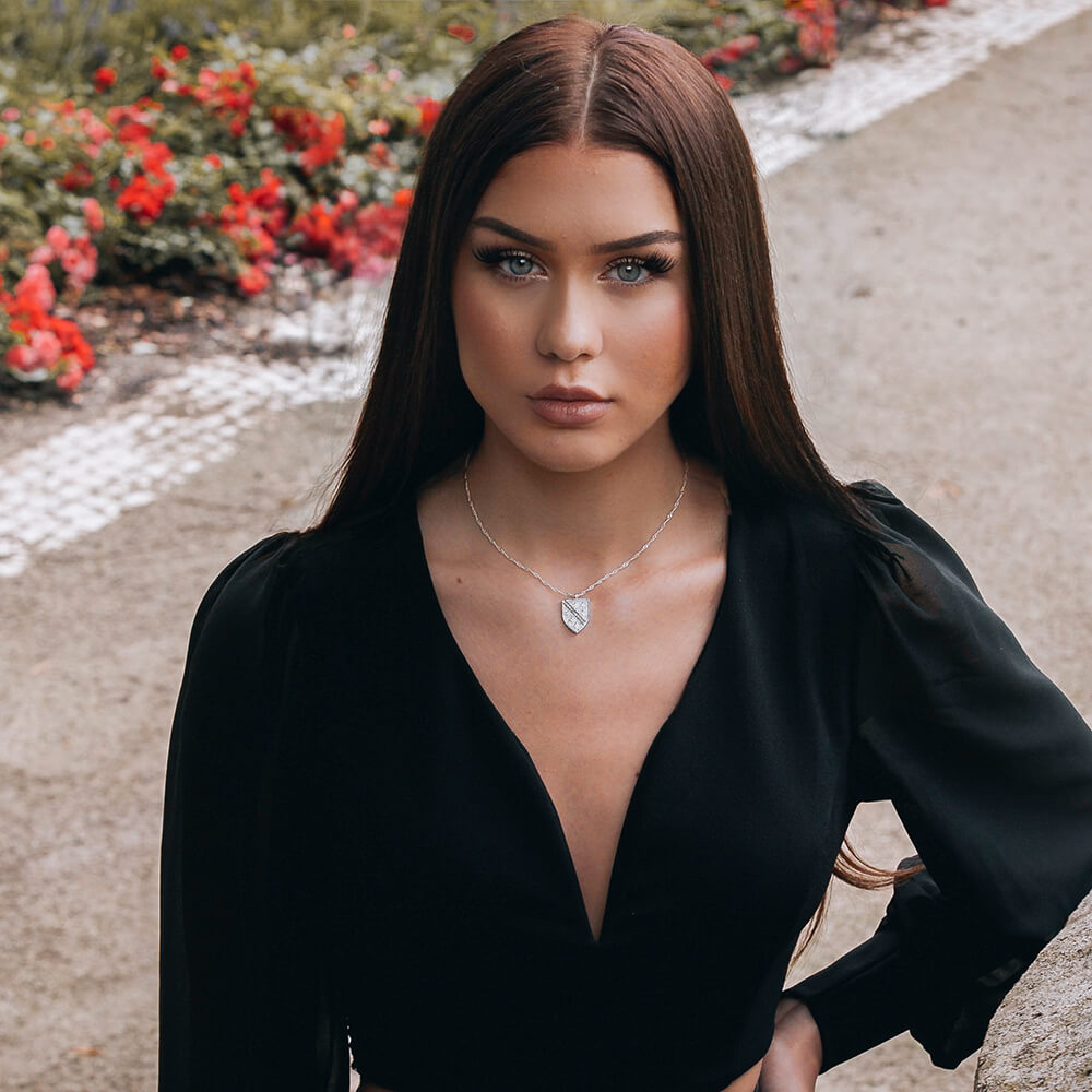 Bosnien Wappen Kette | Damen