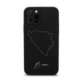 Bosnien Landkarte Handyhülle Schutzhülle | d'origine