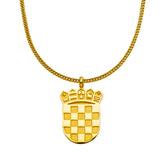 Kroatien Wappen Kette | Herren