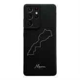 Marokko Handyhülle Samsung S21 Ultra Silhouette Schutzhülle | d'origine