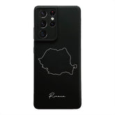 Rumänien Handyhülle Samsung S21 Ultra Silhouette Schutzhülle | d'origine