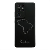 Sandžak Handyhülle Samsung S21 Ultra Silhouette Schutzhülle | d'origine