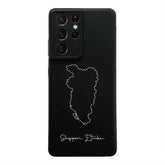 Shqipëri Landkarte 5-Anhänger Kette Edelstahl | d'origine