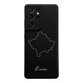 Kosovo Handyhülle Samsung S21 Ultra Silhouette Schutzhülle | d'origine
