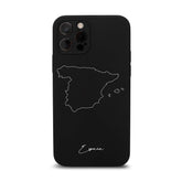 Spanien Landkarte Handyhülle Schutzhülle | d'origine