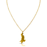 Pakistan Silhouette Landkarten Kette Herren Gold vergoldet | d'origine