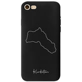 Kurdistan Handyhülle iPhone 7/8 – Landkarten Design