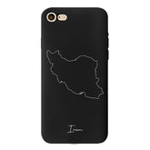 Iran Handyhülle – Landkarten Design