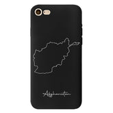 Afghanistan Handyhülle – Landkarten Design