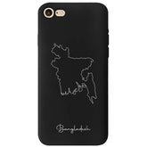 Bangladesch Handyhülle iPhone 7/8 – Landkarten Design