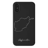Afghanistan Handyhülle iPhone X Silhouette Schutzhülle | d'origine
