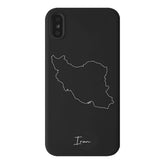 Iran Handyhülle Silhouette Schutzhülle | d'origine