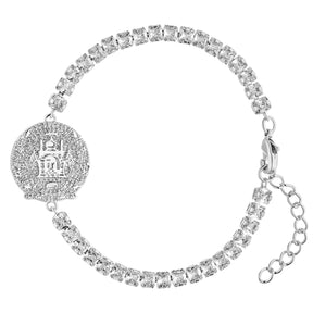 Afghanistan Wappenarmband Silber Damen