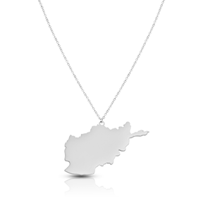 Afghanistan Kette für Damen Silber