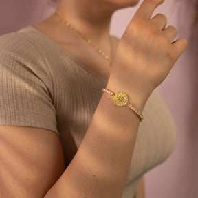 Afghanistan Gold Damen Armband