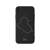 Irak Handyhülle iPhone XS Silhouette Schutzhülle | d'origine