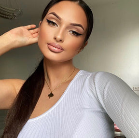 Kosovo Kette Gold Landkarte