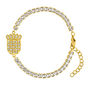 Croatia Emblem Bracelet for Women Gold-plated | d'origine