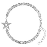 Marokko Wappen Armband Damen Silber Edelstahl – Stern