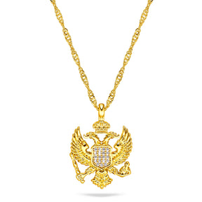 Montenegro Wappen Kette | Damen