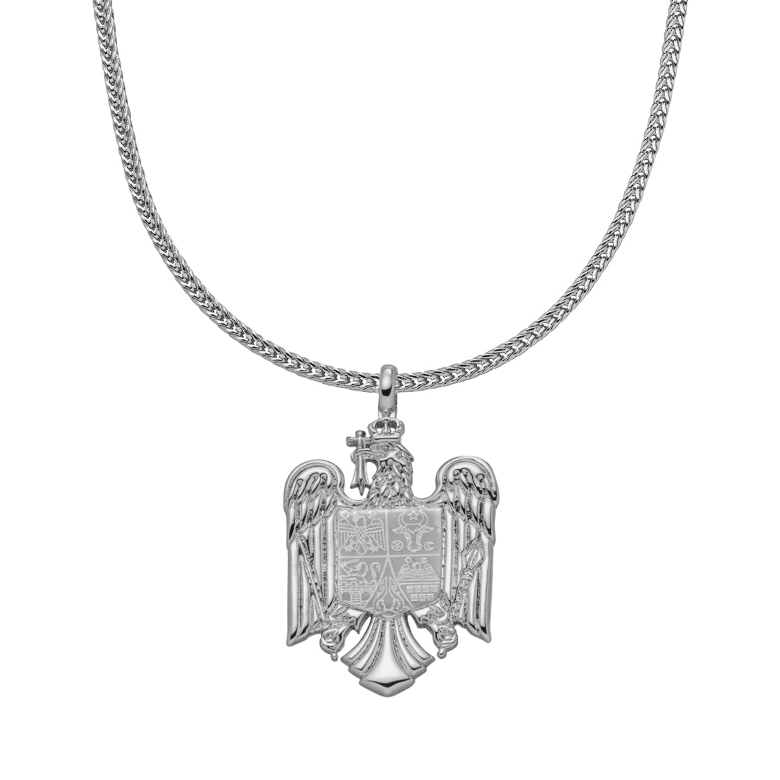 Rumänien Wappen Kette | Herren