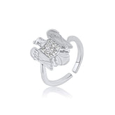 Rumänien Wappen Ring Damen Silber wasserfest | d'origine