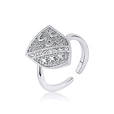 Sandžak Wappen Ring Damen Silber wasserfest | d'origine