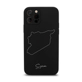 Syrien Landkarte Handyhülle Schutzhülle | d'origine