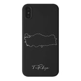 Türkei Handyhülle iPhone XS Silhouette Schutzhülle | d'origine