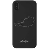 Österreich Handyhülle Silhouette Schutzhülle | d'origine