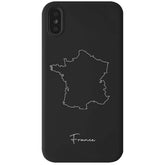Frankreich Handyhülle Silhouette Schutzhülle | d'origine